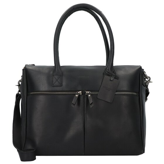 Burkely Vintage Valerie Sac à bandoulière en cuir 39 cm Compartiment pour ordinateur portable