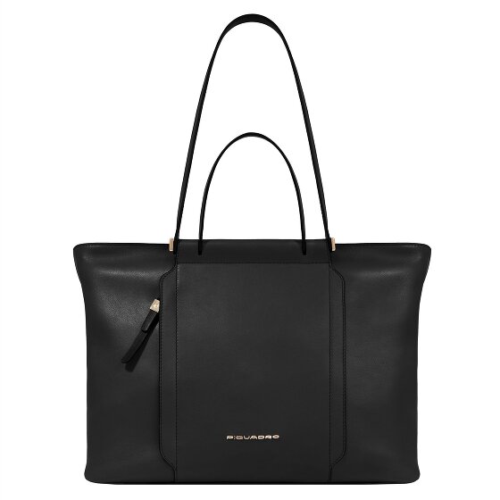 Piquadro Circle Sac de shopper Cuir véritable 38 cm Compartiment ordinateur
