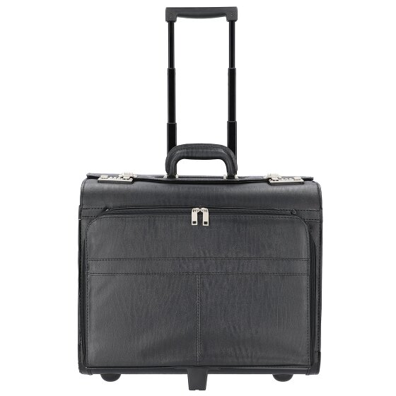 Alassio Valise de pilote à 2 roulettes 45 cm, compartiment pour ordinateur portable