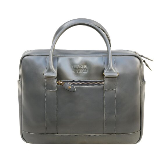 Buckle & Seam Porte-documents Everett en cuir 38 cm pour ordinateur portable