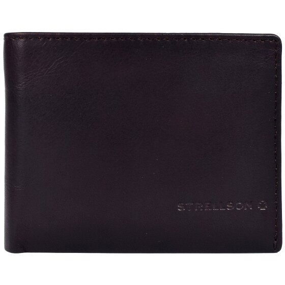 Strellson Brick Lane Jaden Porte-monnaie Protection RFID Cuir 11 cm