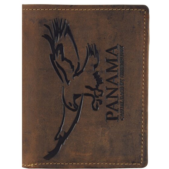 Greenburry Porte-monnaie Vintage Adler en cuir 9,5 cm