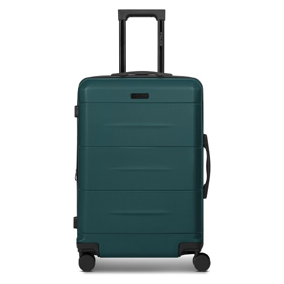Police London 4 roues Valise cabine 64 cm avec soufflet d'extension