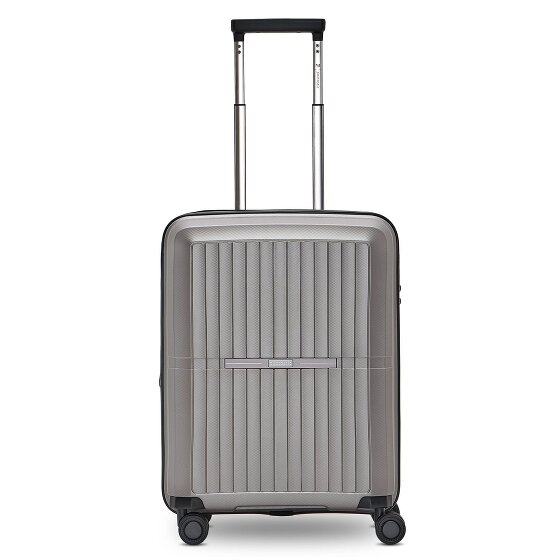 Pactastic Collection 01 4 roulettes Trolley de cabine S 55 cm avec soufflet d'extension