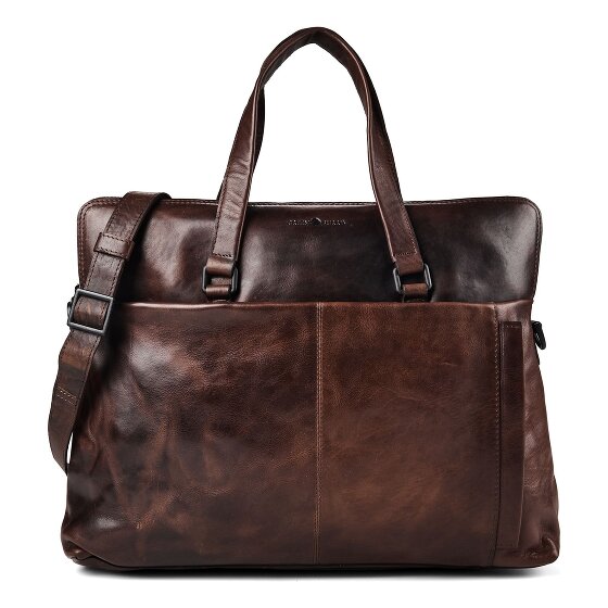 Greenburry Newport Attaché-case Cuir véritable 39 cm Compartiment ordinateur