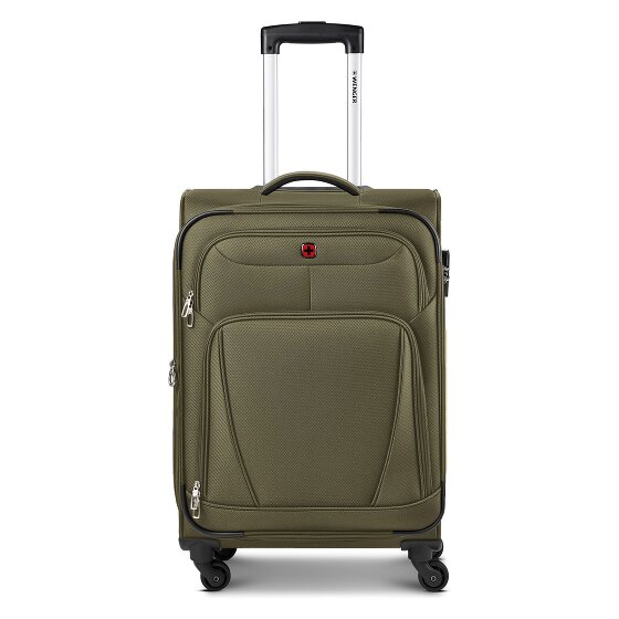 Wenger Beaumont 4 roulettes Trolley M 67 cm avec soufflet d'extension
