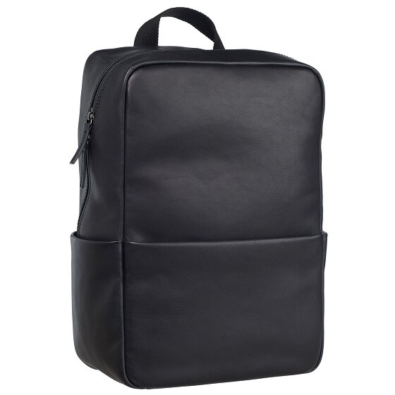 Leonhard Heyden Hamburg sac à dos en cuir 40 cm compartiment pour ordinateur portable