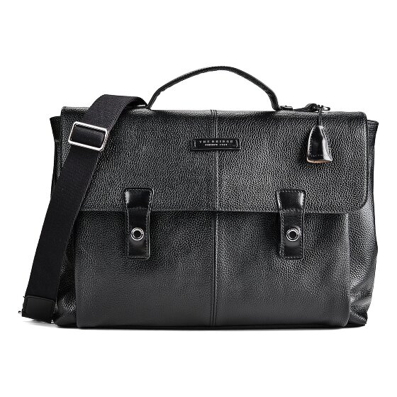The Bridge Biagio Porte-documents Messenger Cuir véritable 41 cm Compartiment ordinateur