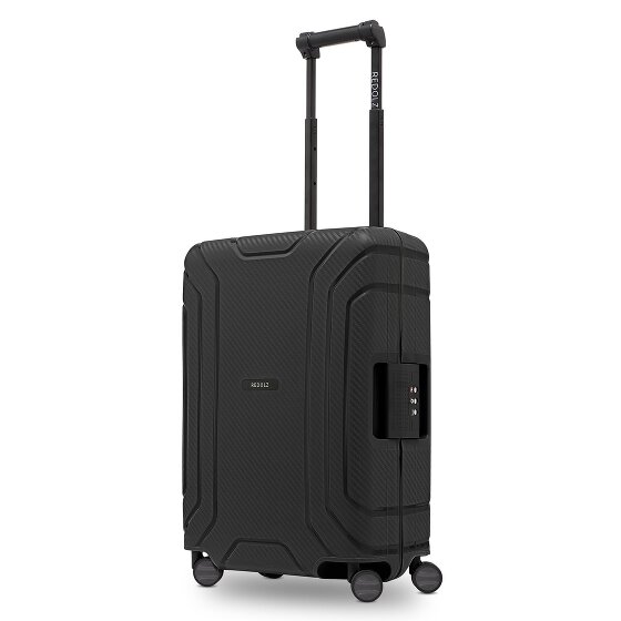 Redolz Essentials 15 : valise cabine à 4 roues de 55 cm avec fermeture à trois points