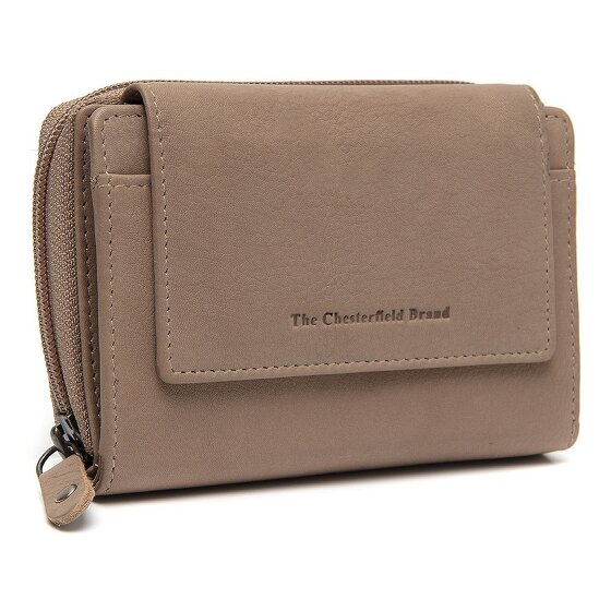 The Chesterfield Brand Orveta Porte-monnaie Protection RFID Cuir véritable 13 cm