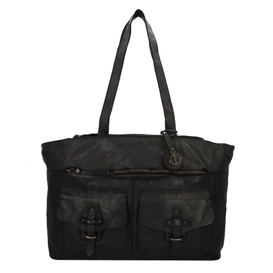 Harbour 2nd Urban Poets Jordan Sac de shopper Cuir véritable 49 cm