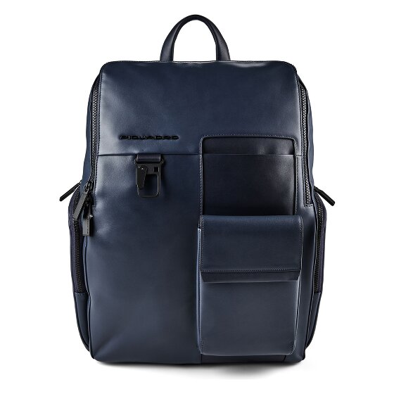 Piquadro Finn Sac à dos professionnel Cuir 43 cm Compartiment pour ordinateur portable