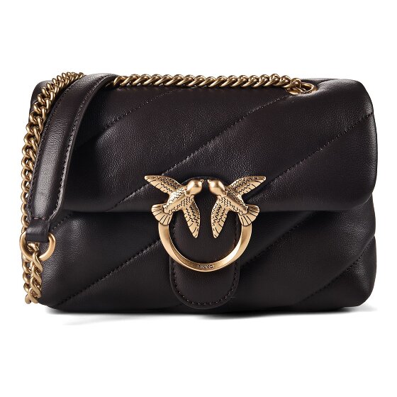 PINKO Love Puff Sac à bandoulière Cuir véritable 27 cm