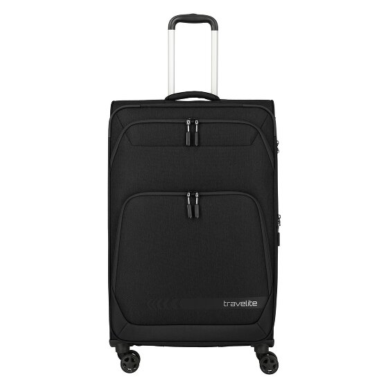Travelite Kick Off 4 roues Valise cabine L 78 cm avec soufflet d'extension