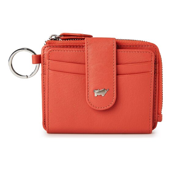 Braun Büffel Joy Étui pour cartes de crédit Protection RFID Cuir véritable 11 cm