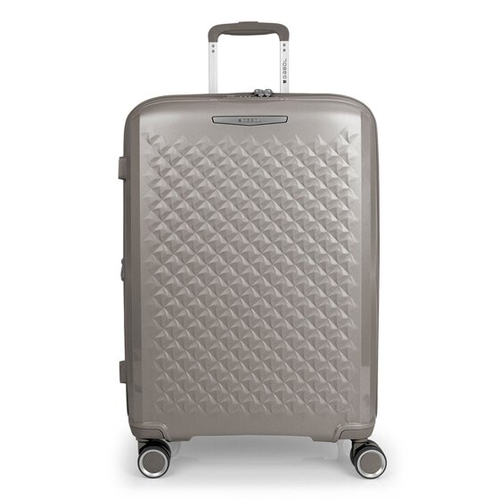 Gabol Queens 4 roulettes Trolley M 64.5 cm avec soufflet d'extension