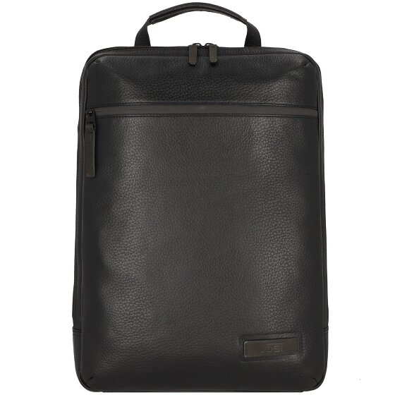 Jost Sac à dos Stockholm en cuir, compartiment pour ordinateur portable 46 cm