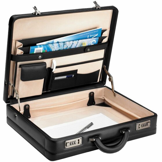 d&n Tradition mallette en cuir 46 cm