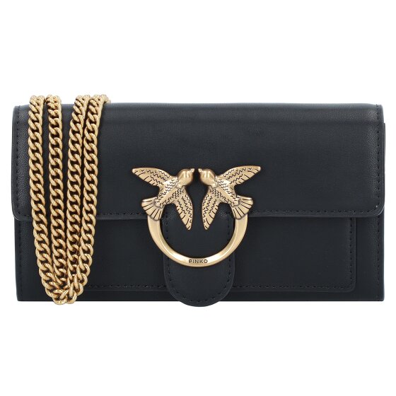 PINKO Love One Sac pochette Cuir véritable 19 cm