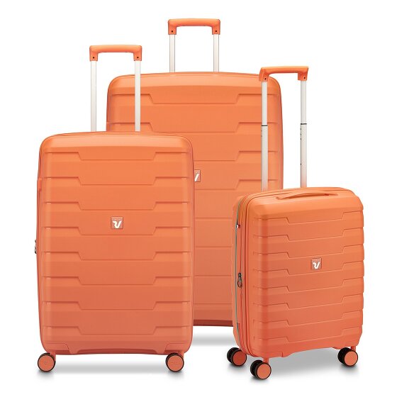 Roncato Skyline 2.0 4 roulettes Set de valises 3 pièces avec soufflet d'extension
