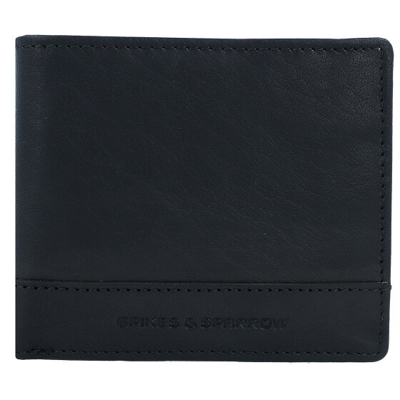 Spikes & Sparrow Porte-monnaie RFID en cuir 11 cm