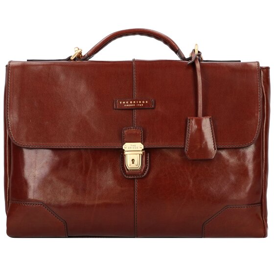 The Bridge Vespucci Attaché-case Cuir véritable 40 cm Compartiment ordinateur