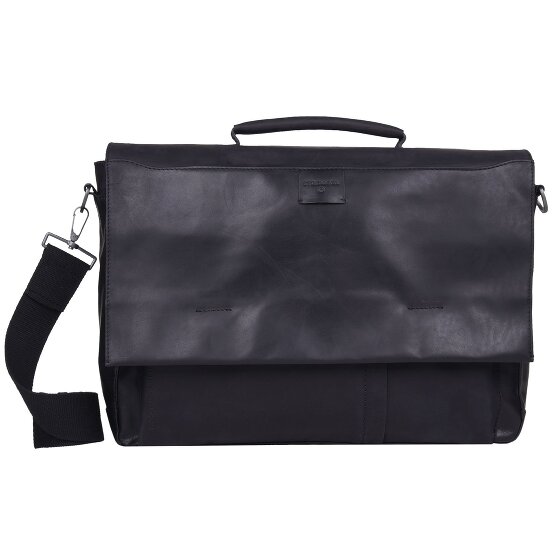 Strellson Brick Lane Porte-documents en cuir 41 cm Compartiment pour ordinateur portable