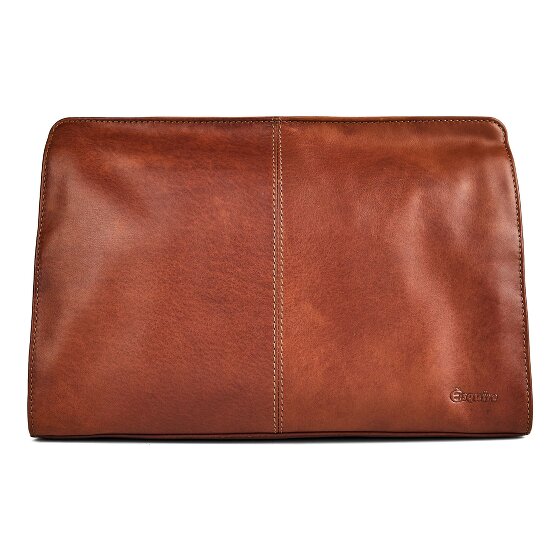 Esquire Dallas Trousse de toilette Cuir véritable 30 cm