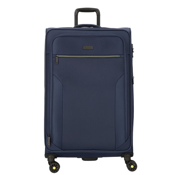 d&n Travel Line 9704 4 roulettes Trolley L 78 cm avec soufflet d'extension