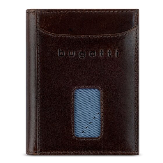bugatti Secure Slim Porte-monnaie Protection RFID Cuir 8 cm