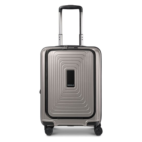 Redolz Essentials 14 4 roues Valise cabine S 55 cm Compartiment ordinateur avec soufflet d'extension