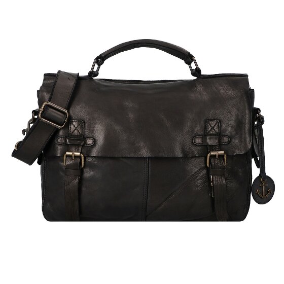 Harbour 2nd Ashton Besace Cuir véritable 25 cm Compartiment ordinateur