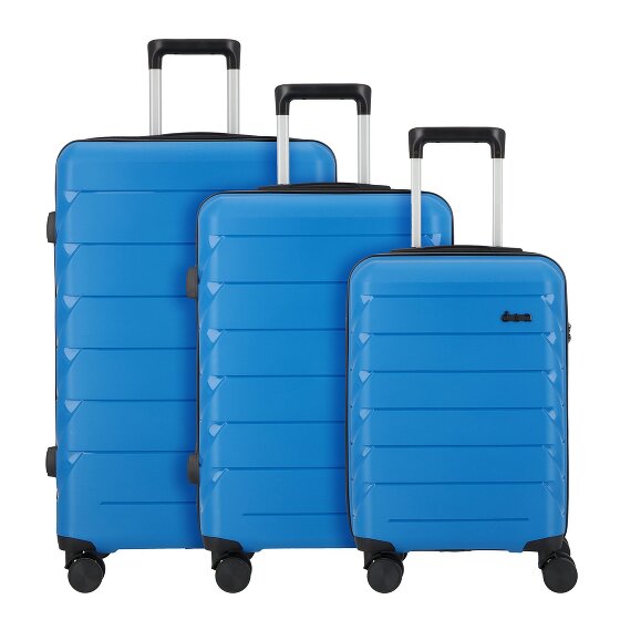 d&n Travel Line 4100 4 roues Set de valises 3 pièces