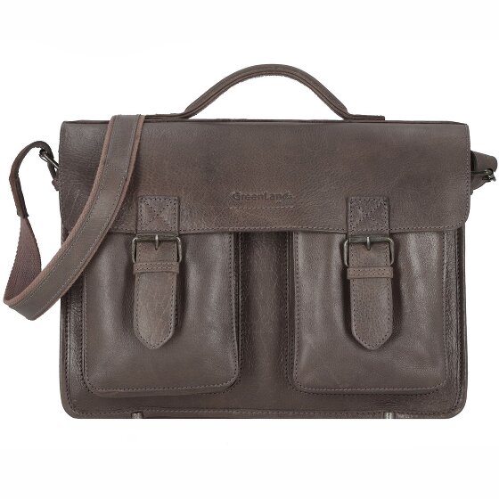 Greenland Nature Attaché-case Cuir véritable 40 cm