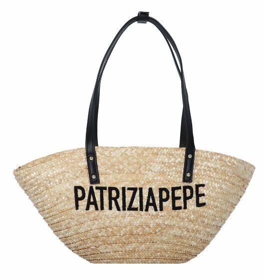 Patrizia Pepe Summer Straw Sac à bandoulière 51 cm