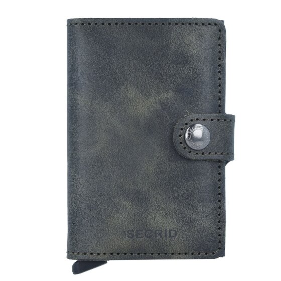 Secrid Miniwallet Étui pour cartes de crédit Protection RFID Cuir véritable 6.5 cm