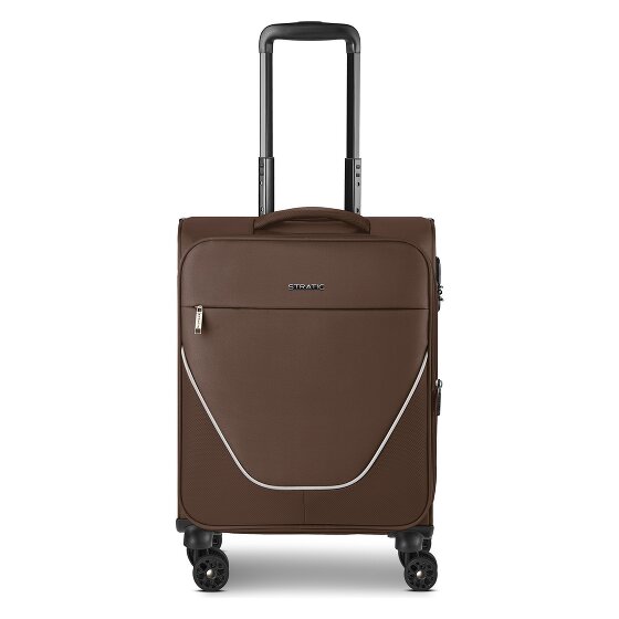 Stratic taska 4 roues Valise cabine S 55 cm avec soufflet d'extension