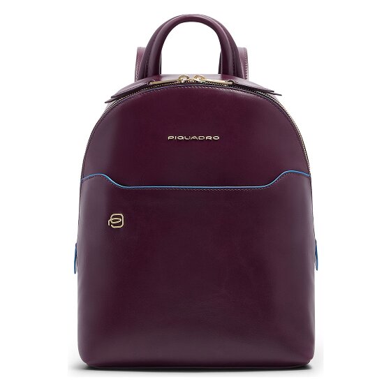 Piquadro Blue Square Sac à dos de ville Cuir véritable 30 cm