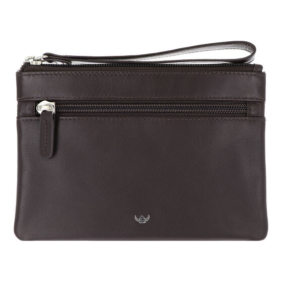 Golden Head Polo Pochette pour téléphone portable Cuir véritable 18 cm