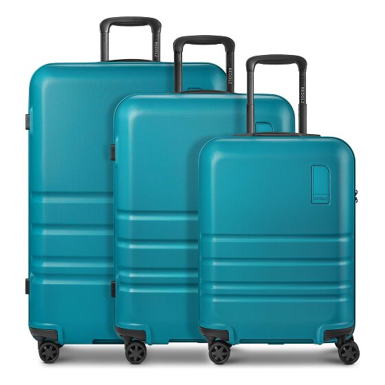 Redolz Pro ABS 4 roues Set de valises 3 pièces avec soufflet d'extension