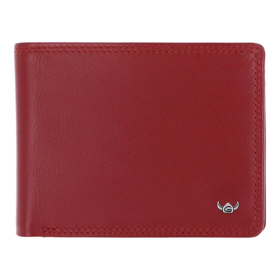 Golden Head Polo Porte-monnaie Protection RFID Cuir véritable 12 cm