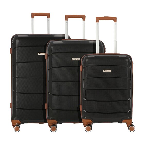 Cocoono Graz 4 roulettes Set de valises 3 pièces