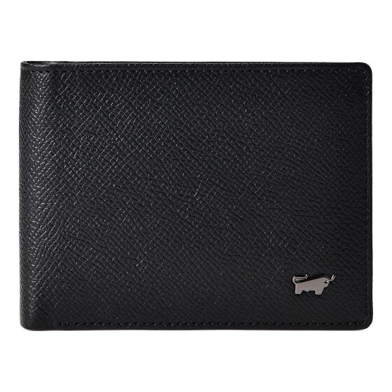 Braun Büffel Robin Porte-monnaie Protection RFID Cuir véritable 11 cm