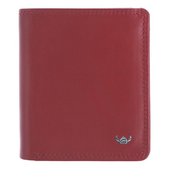 Golden Head Polo Porte-monnaie Protection RFID Cuir véritable 8.5 cm