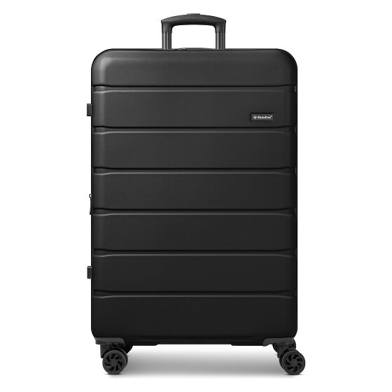 Saxoline Miami 4 roulettes Trolley L 75 cm avec soufflet d'extension