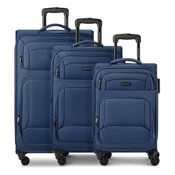 Smartbox Edition 04 4 roues Set de valises 3 pièces avec soufflet d'extension