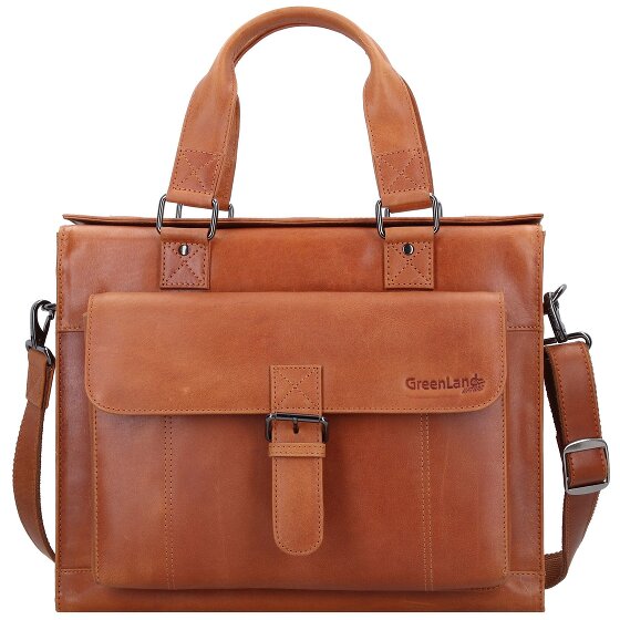 Greenland Nature Attaché-case Cuir véritable 38 cm