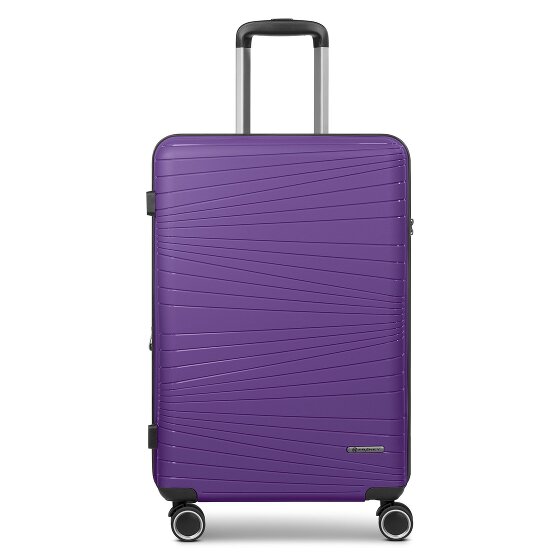 Franky Dallas 3.0 4 roues trolley M 65 cm avec soufflet d'extension