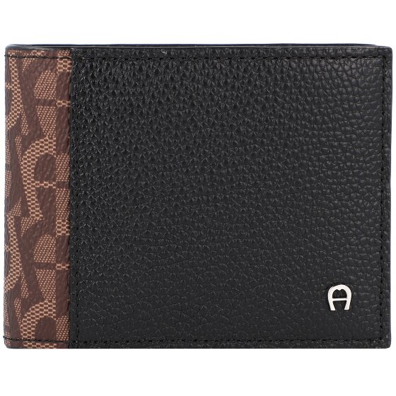 AIGNER Porte-monnaie Logo RFID cuir 10 cm