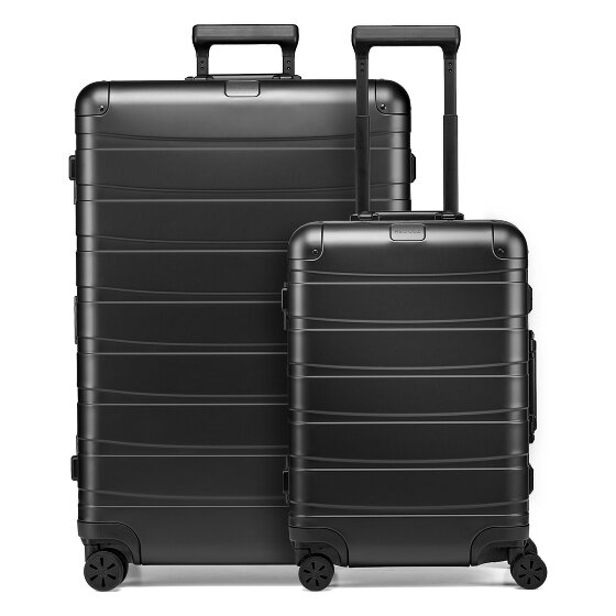 Redolz Pro Aluminium 4 roulettes Set de valises 2 pièces